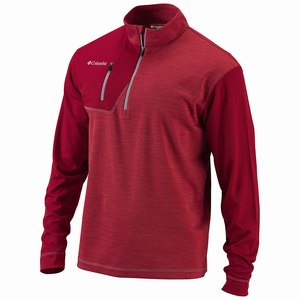 Columbia Omni-Heat™ Regulation 1/4 Zip Herr Röda (OKQDN7489)